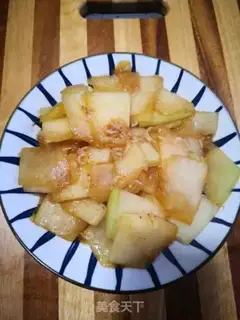 Make Shrimp peeled melons step 4