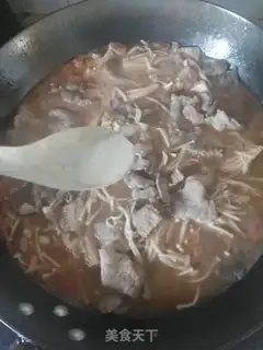 Make Sour soup, fat cow step 7