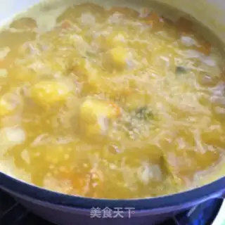 Make Pumpkin porridge step 6