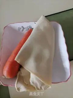 Make Carrot, bean peel step 0