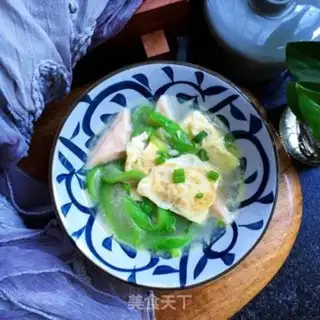Make Smelt egg dumpling soup step 6