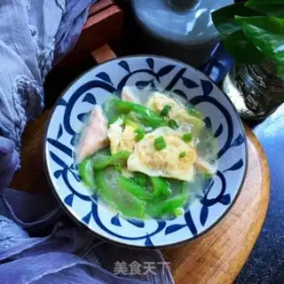 Make Smelt egg dumpling soup step 7