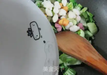 Make The green bouquet step 4