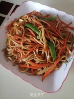 Make Carrot, bean peel step 9