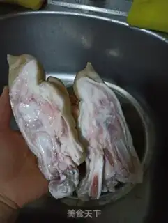 Make Pork hoof freeze step 0