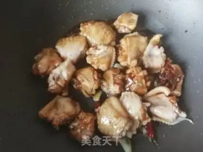 Make Carrot potatoes in chicken wings step 10