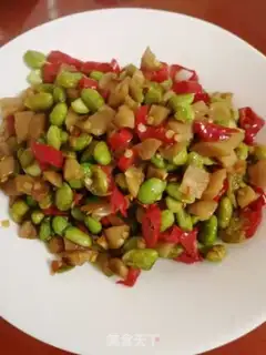 Make Rhodish and fried beans step 12