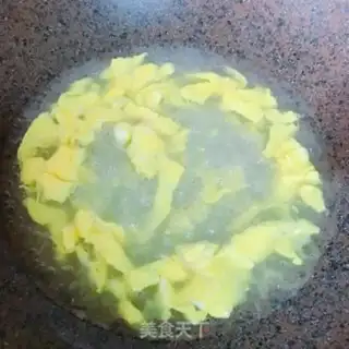 Make Bean tofu egg soup step 4