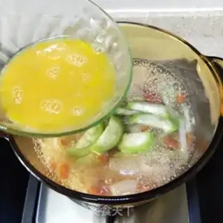 Make Egg soup with mackerel step 10