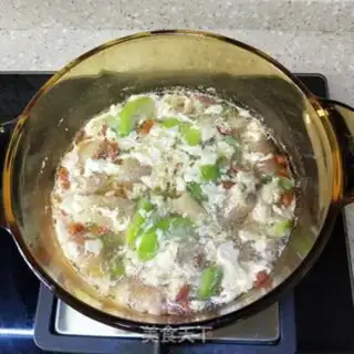 Make Egg soup with mackerel step 11