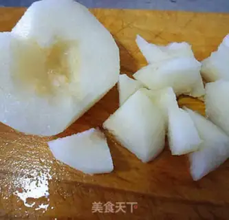 Make Honey snowmelon pear step 2