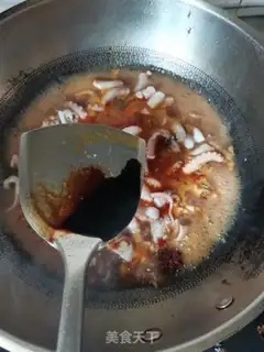 Make Spicy octopus step 7