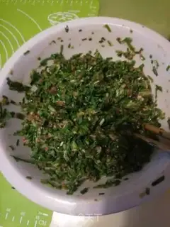 Make The meat dumplings step 2