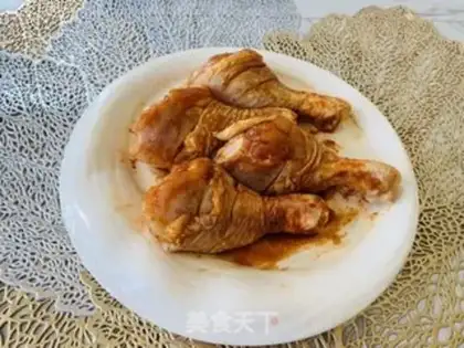 Make Pyramid chicken legs dry step 2