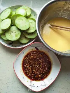 Make Fried bread and eggplant with greasy step 3
