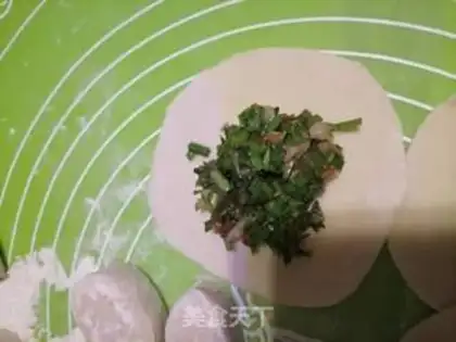 Make The meat dumplings step 4