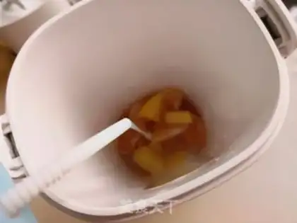 Make Orange milk for pecan step 2