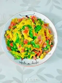 Make ♪ Suffering melons, peppers, eggs ♪ step 6