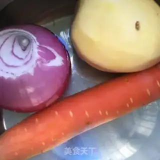 Make Curry beef step 1