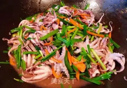 Make Fired octopus step 9