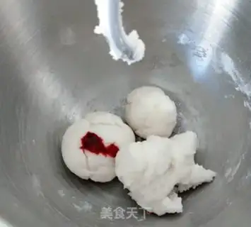 Make ♪ Snow-pumping bean mooncake ♪ step 3