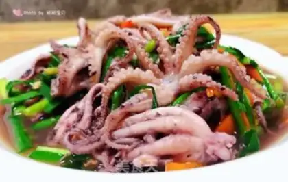 Make Fired octopus step 10