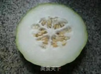 Make ♪ Black-muck-ear-faced melon soup ♪ step 2