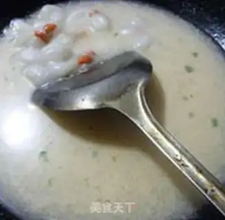 Make Goose eggs, Japanese tofu soup step 4