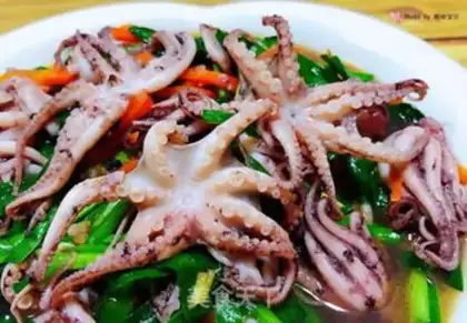 Make Fired octopus step 13