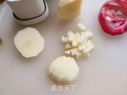 Make Apple Mountain Juice step 1