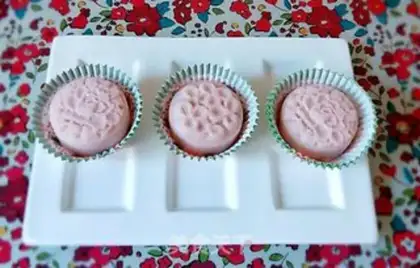 Make ♪ Snow-pumping bean mooncake ♪ step 12