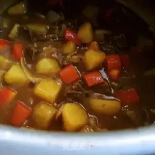 Make Curry beef step 14