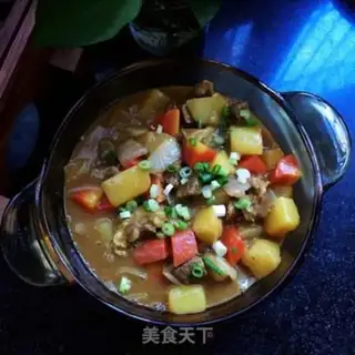 Make Curry beef step 16