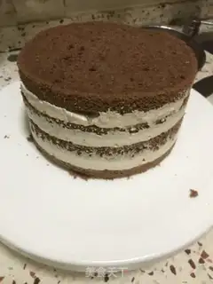 Make Chestnut cream cake step 27