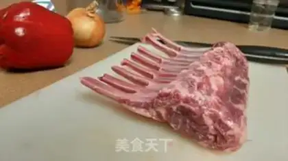 Make Secretly baked lamb chops step 1