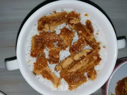 Make Red sugar date rice buttons step 7