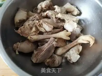 Make Monkey mushroom chicken soup step 4