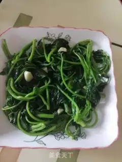 Make Clear the red potato leaves step 4