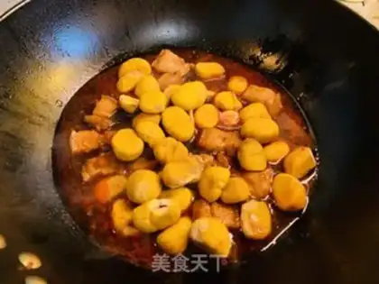 Make Crab mushroom tofu soup step 3
