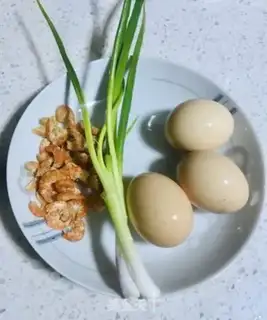 Make Shrimp fried eggs step 0