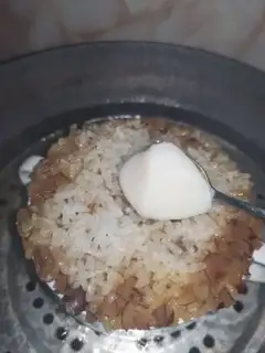 Make Red sugar date rice buttons step 9