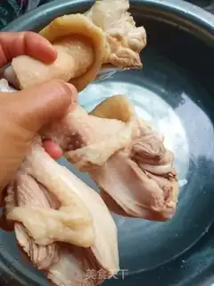 Make A steamed chicken leg step 2