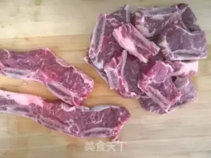 Make Black pepper cowboy bones step 0