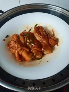 Make A steamed chicken leg step 6