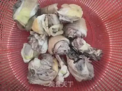 Make The chicken soup of the teacushroom fish step 5