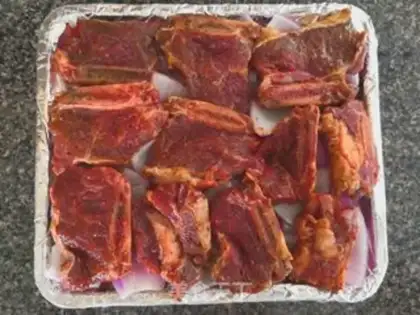 Make Black pepper cowboy bones step 4