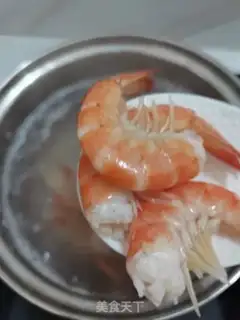 Make Garlic shrimp step 0