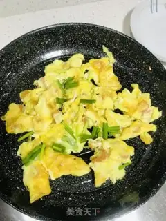 Make Shrimp fried eggs step 7