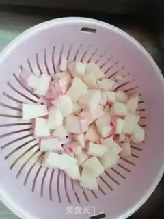 Make Radish meat step 1