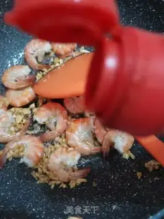 Make Garlic shrimp step 3